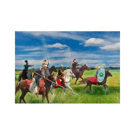 Roman cavalry figurine 1/72 | Scientific-MHD