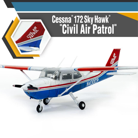 Model of Cessna 172 Civil...