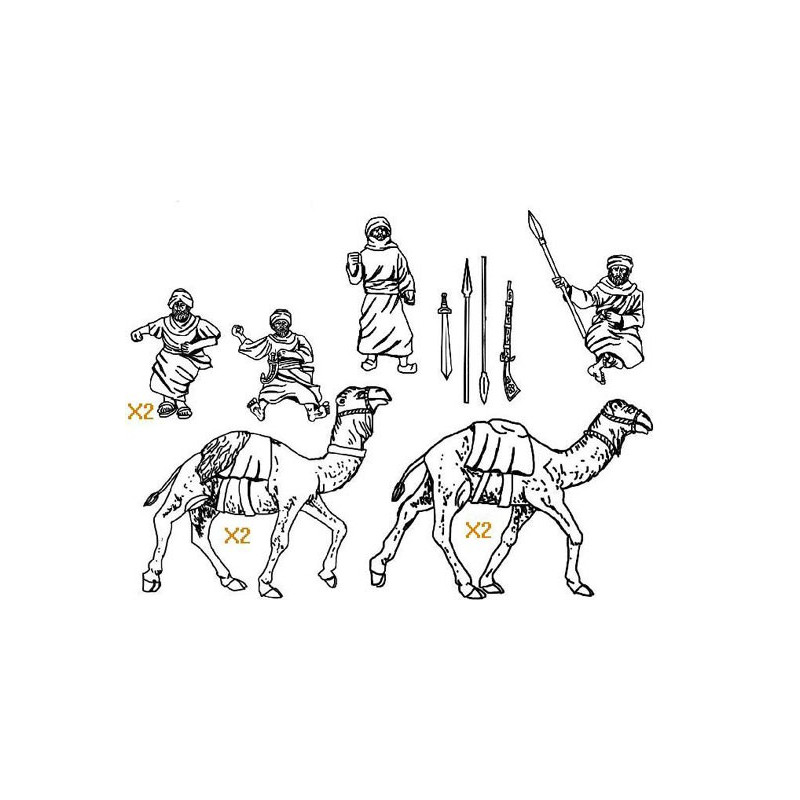 Taaishi 1/72 cavalry figurine | Scientific-MHD