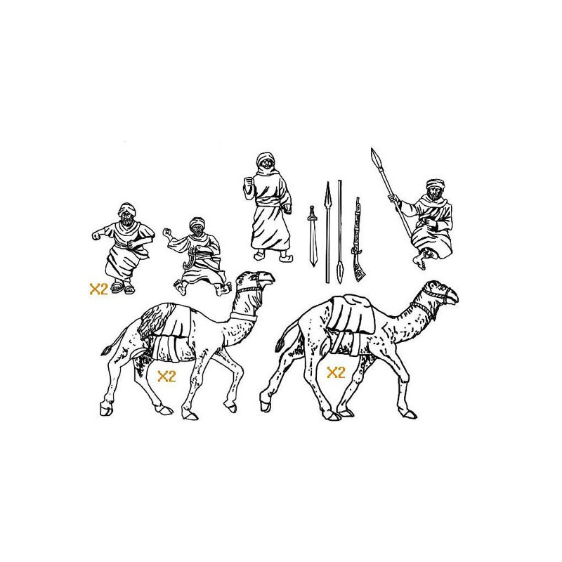 Taaishi 1/72 cavalry figurine | Scientific-MHD