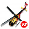 Radio -controlled electric helicopter C 400 Rescuequadripale | Scientific-MHD