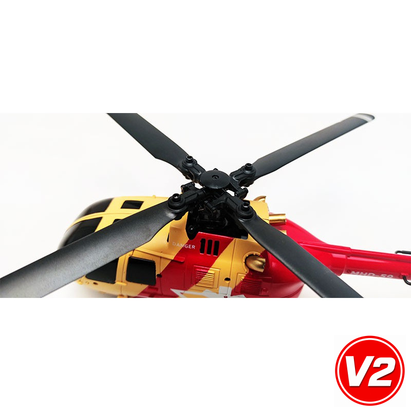 Radio -controlled electric helicopter C 400 Rescuequadripale | Scientific-MHD