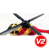 Radio -controlled electric helicopter C 400 Rescuequadripale | Scientific-MHD