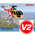 Radio -controlled electric helicopter C 400 Rescuequadripale | Scientific-MHD