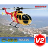 Radio -controlled electric helicopter C 400 Rescuequadripale | Scientific-MHD