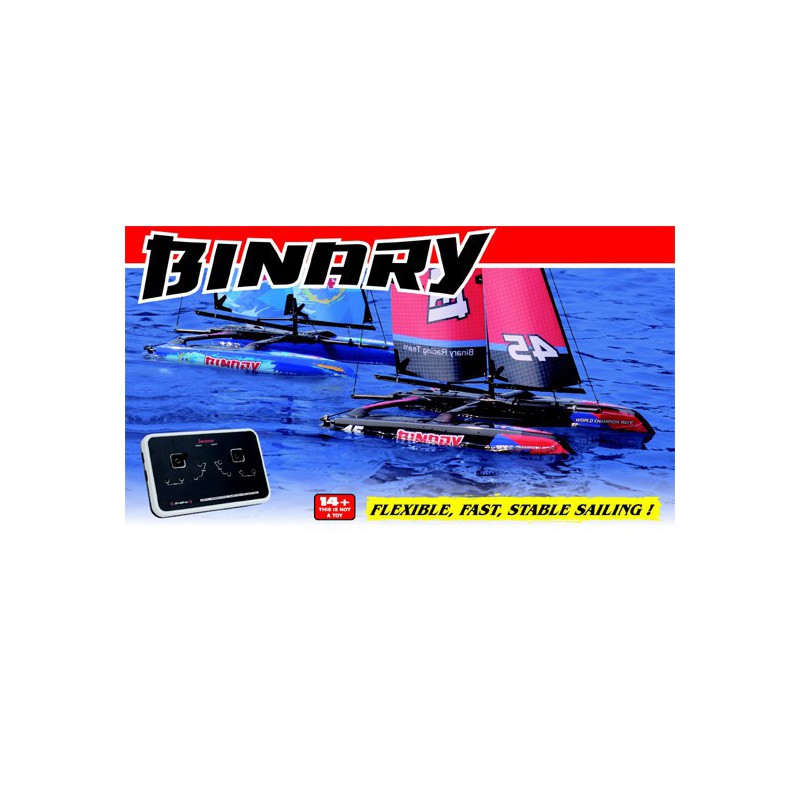 RTS Blue Catamaran mini catamaran sailboat | Scientific-MHD