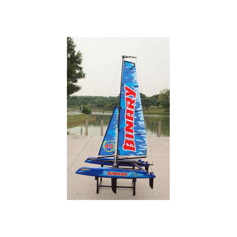RTS Blue Catamaran mini catamaran sailboat | Scientific-MHD