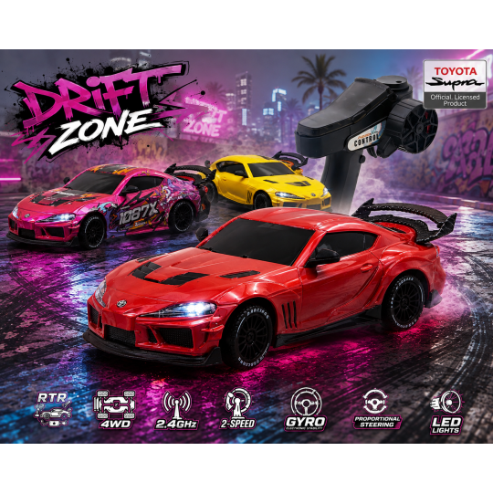 Toyota Supra Drift RC 1/43...