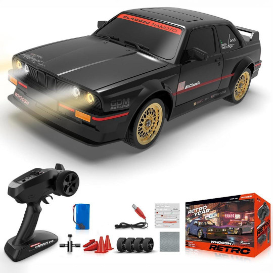 RC Retro Stage Drift Black...