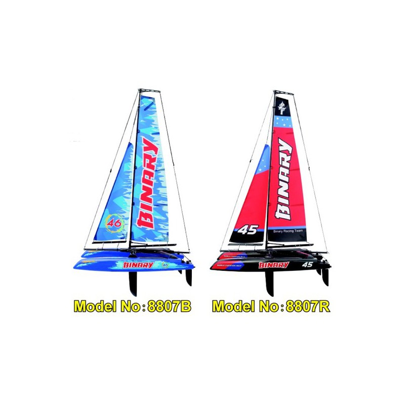 RTS Blue Catamaran mini catamaran sailboat | Scientific-MHD