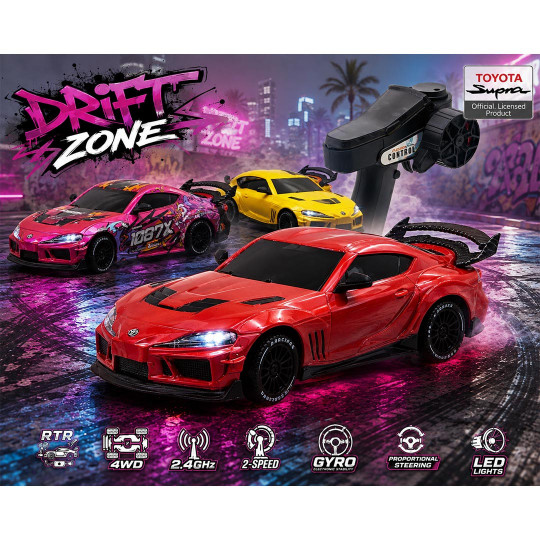 Toyota Supra Drift RC 1/43...