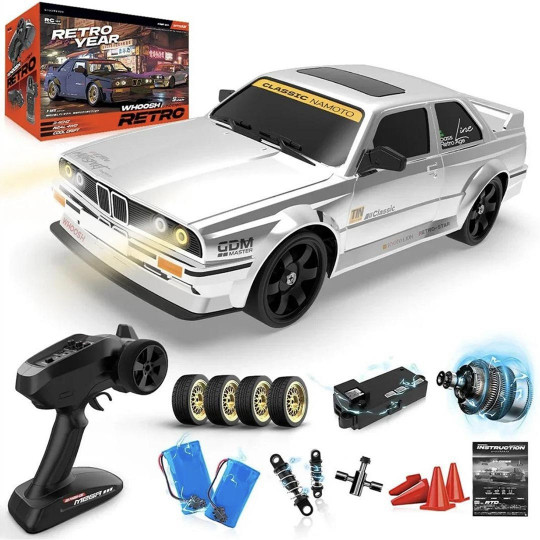 RC Retro Stage Drift Chrome...