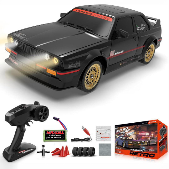RC Retro Stage Drift Black...
