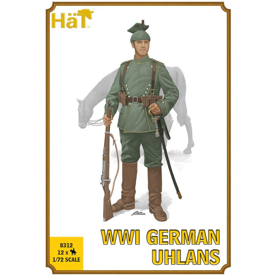 German WWI Uhlans HAT 1/72...