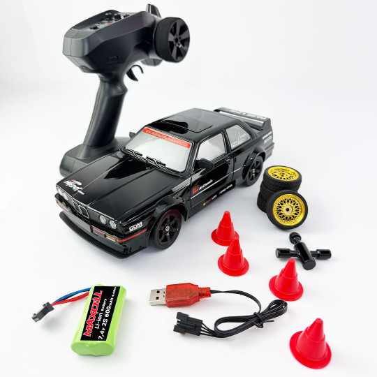 RC Retro Stage Drift Black...