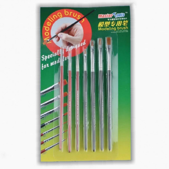 Set of 7 brushes for Master...