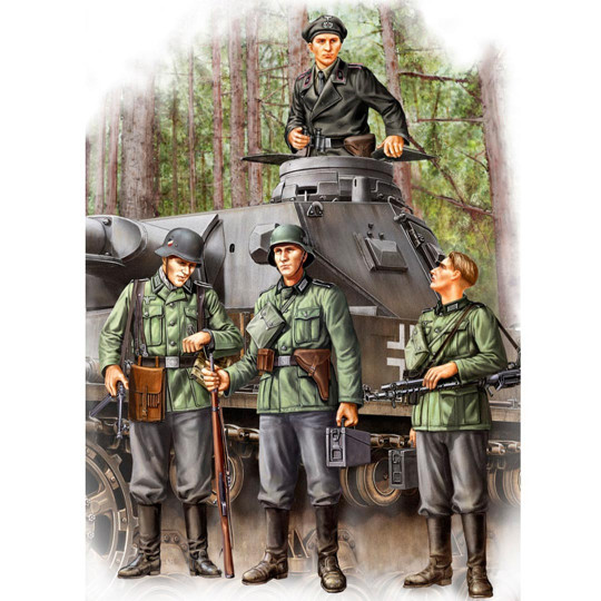 German figurine Infantry...