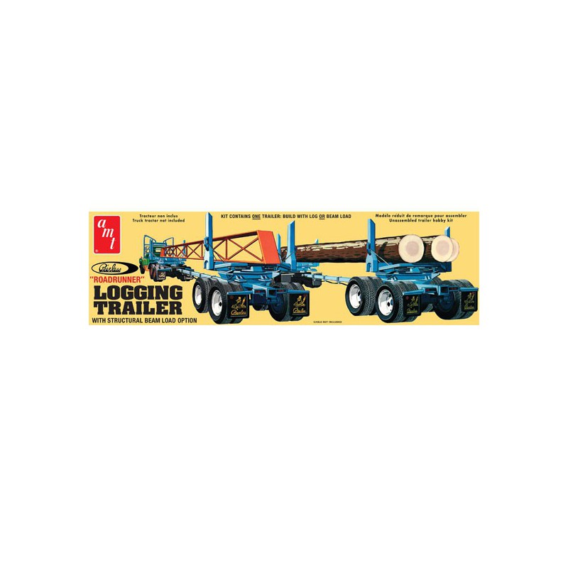 Plastic truck model Peerless Logging Trailer 1/25 | Scientific-MHD