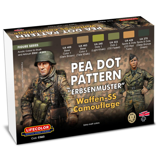 Acrylic paint Camouflage...
