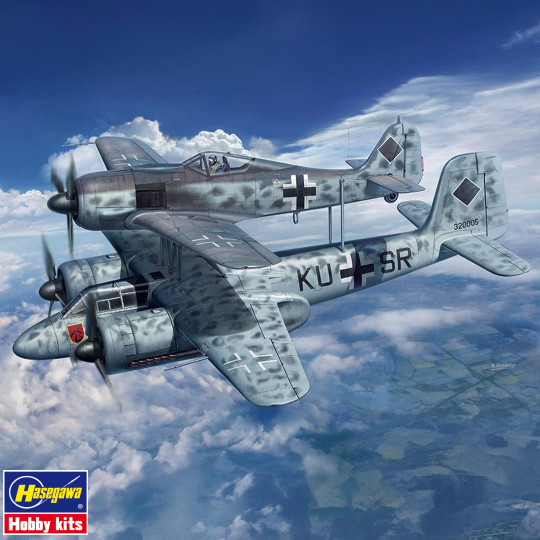 Model Ta154A-1 & Fw190A-8...
