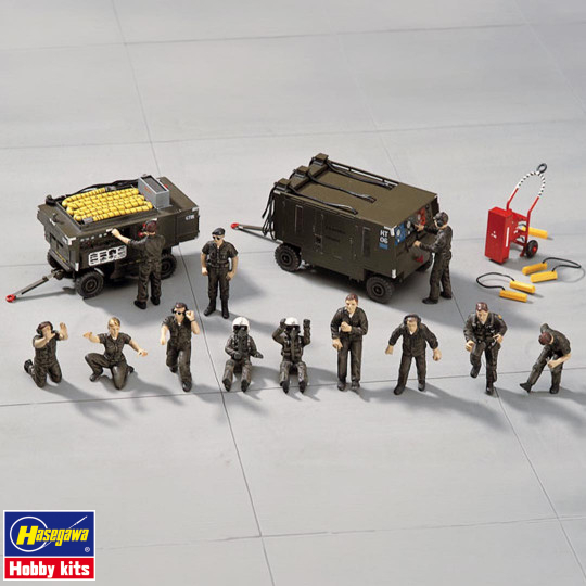 Model US ground crew Set A...