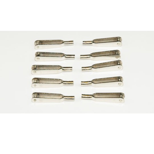 Embedded accessory nickel -plated steel screws M2 (10 pcs) | Scientific-MHD
