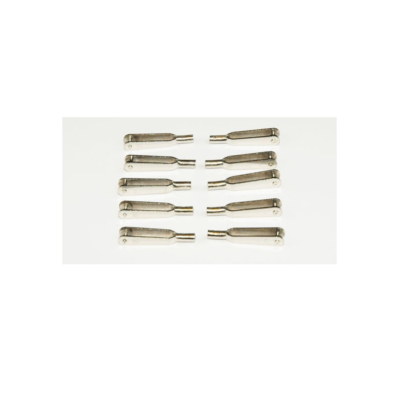 Embedded accessory nickel -plated steel screws M2 (100 pcs) | Scientific-MHD
