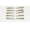 Embedded accessory nickel -plated steel screws M2 (100 pcs) | Scientific-MHD