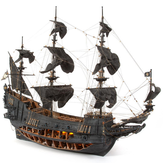 Model Pirate Ship Flying...