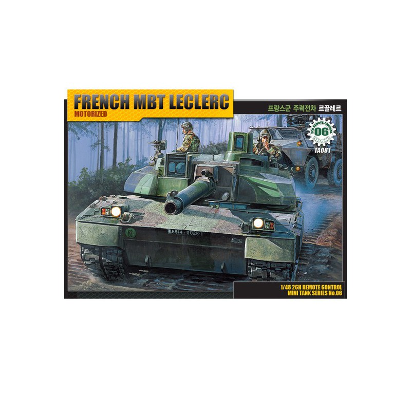 Plastic tank model Char Leclerc Mbt 1/48 | Scientific-MHD