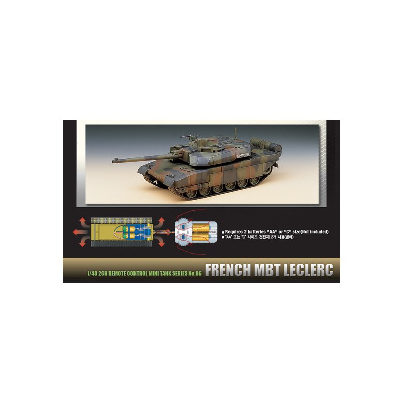 Plastic tank model Char Leclerc Mbt 1/48 | Scientific-MHD
