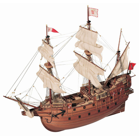 Model of Spanish galleon...