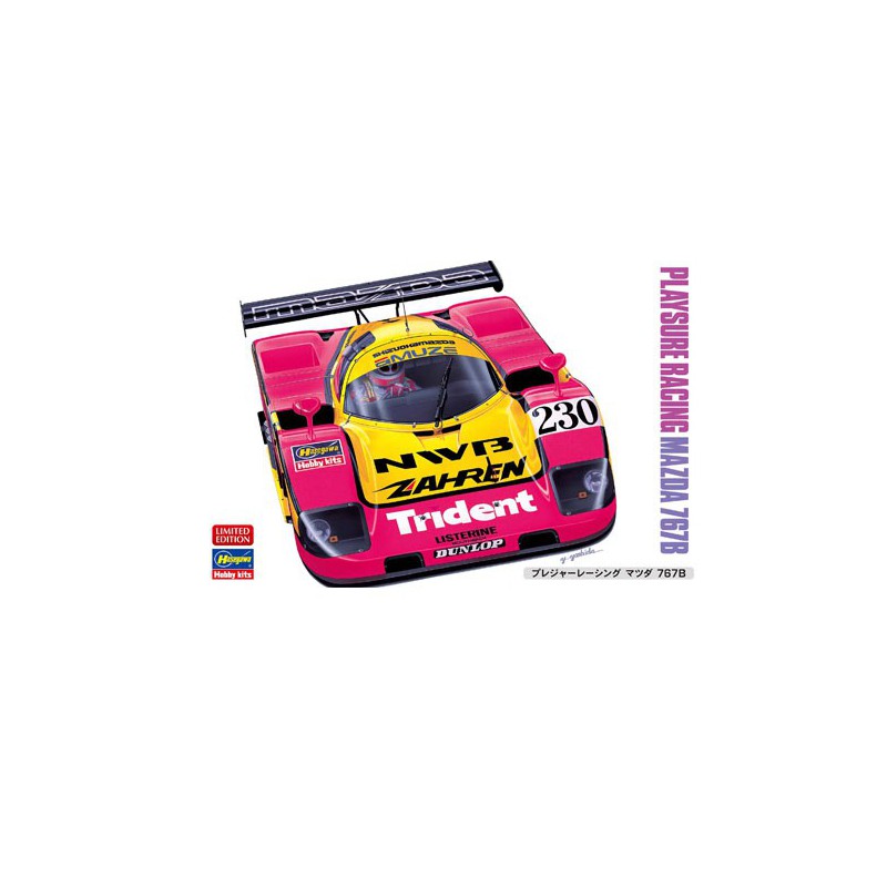 Playsure Racing Mazda 767B plastic car cover at 1/24 | Scientific-MHD