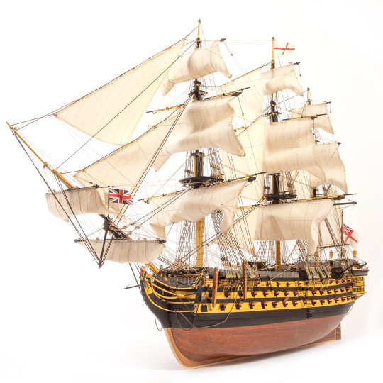 Model of warship HMS...
