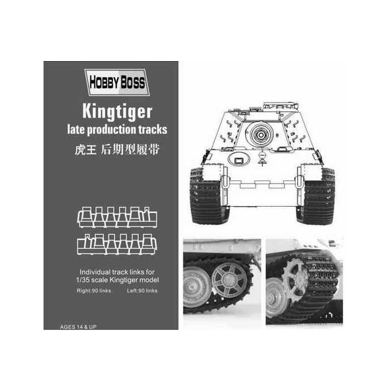 Plastic tank model Kingtiger Late. 1/35 | Scientific-MHD