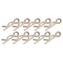 Radio -controlled car accessories Grand model body clips (10 pcs) | Scientific-MHD