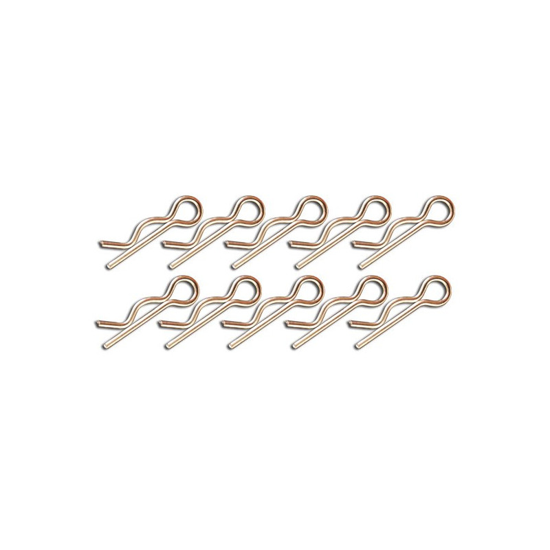 Radio -controlled car accessories Grand model body clips (10 pcs) | Scientific-MHD
