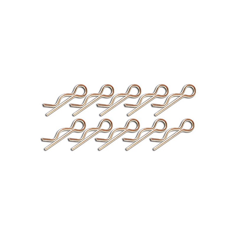 Radio -controlled car accessories Grand model body clips (10 pcs) | Scientific-MHD