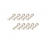 Radio -controlled car accessories small model body clips (10 pcs) | Scientific-MHD