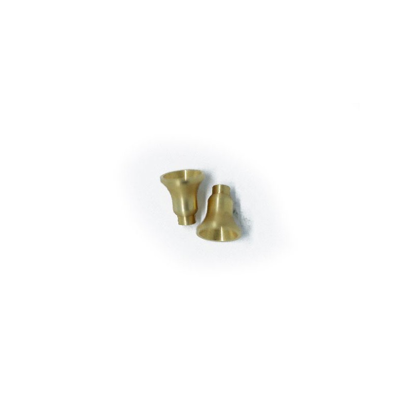 Brass bell fitting 5x5mm (2pcs) | Scientific-MHD