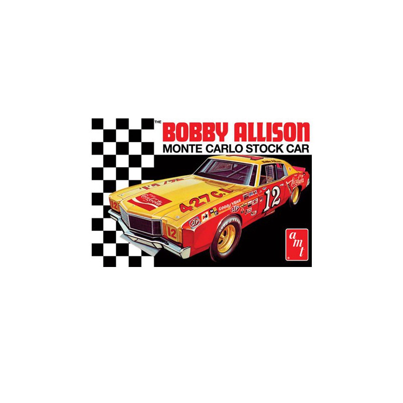 Coca Cola Bobby Allison 1972 plastic carpet model Chevy Monte Carlo | Scientific-MHD