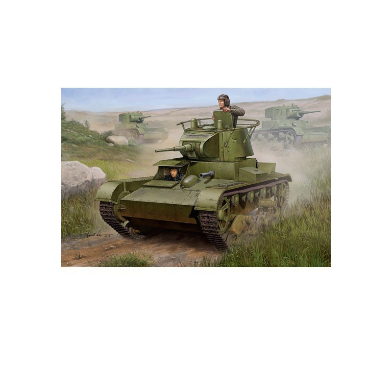 SOVIET T-26 19381/35 plastic plastic model | Scientific-MHD