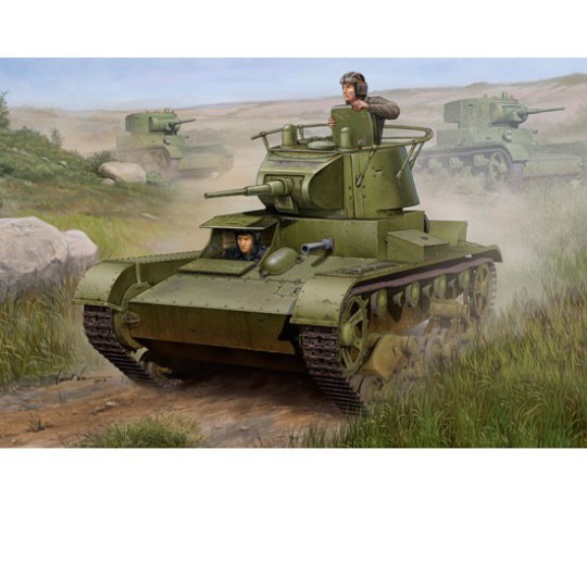 SOVIET T-26 19381/35 plastic plastic model SOVIET T-26 19381/35 plastic plastic model | Scientific-MHD