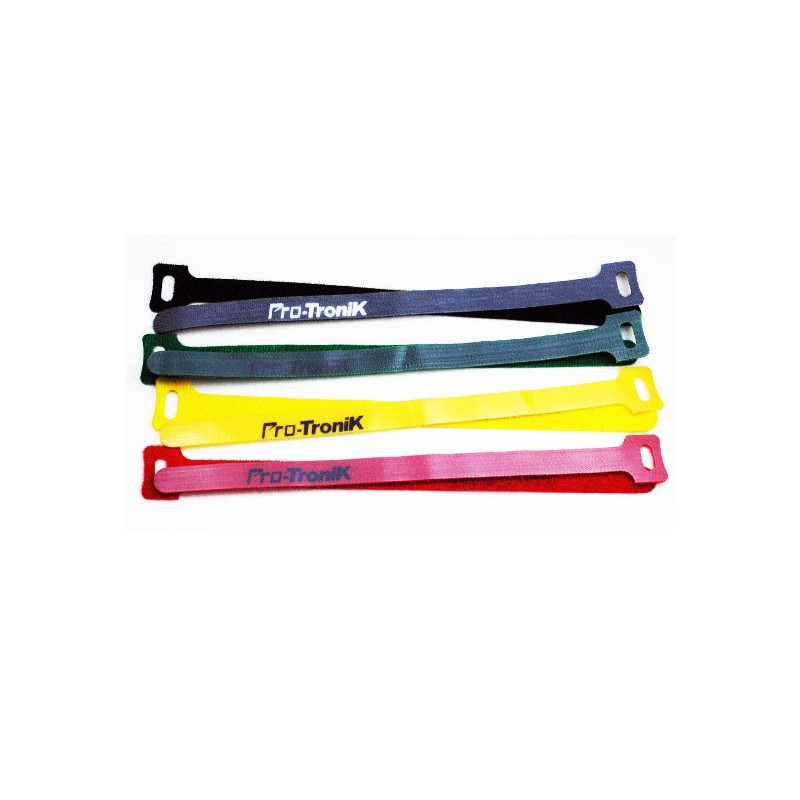 Embedded accessory Velcro necklaces length 33cm 4 colors (8 pcs) | Scientific-MHD