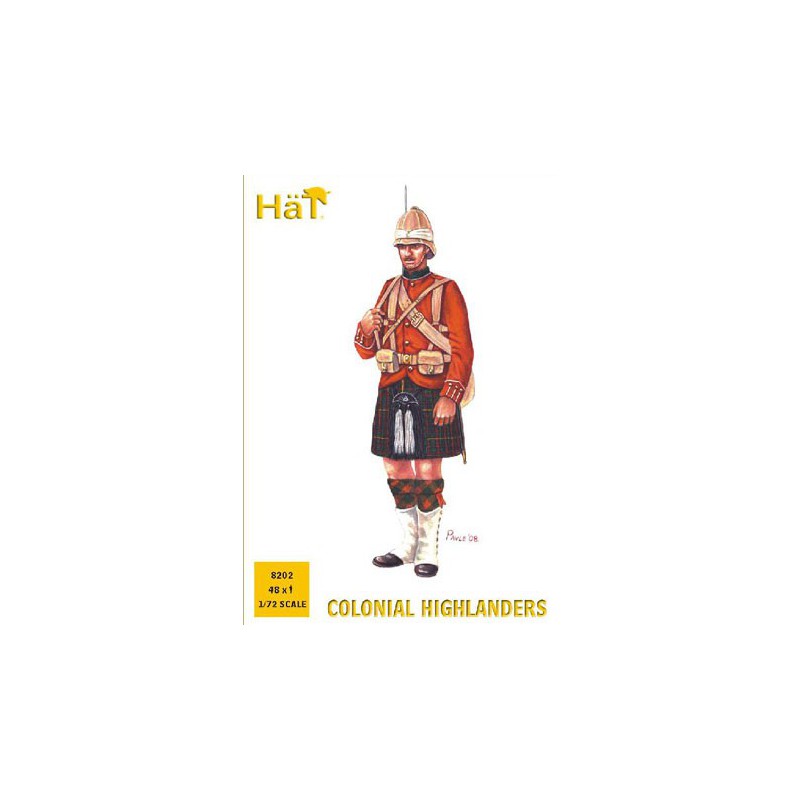 Colonial Scottish figurine1/72 | Scientific-MHD