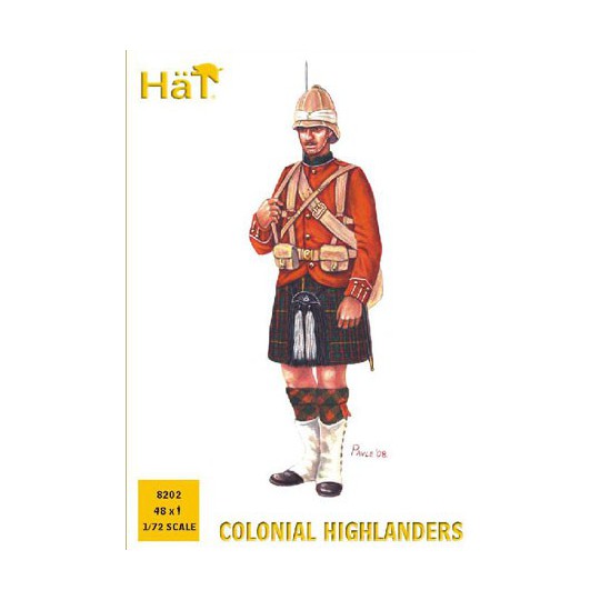 Colonial Scottish figurine1/72 | Scientific-MHD