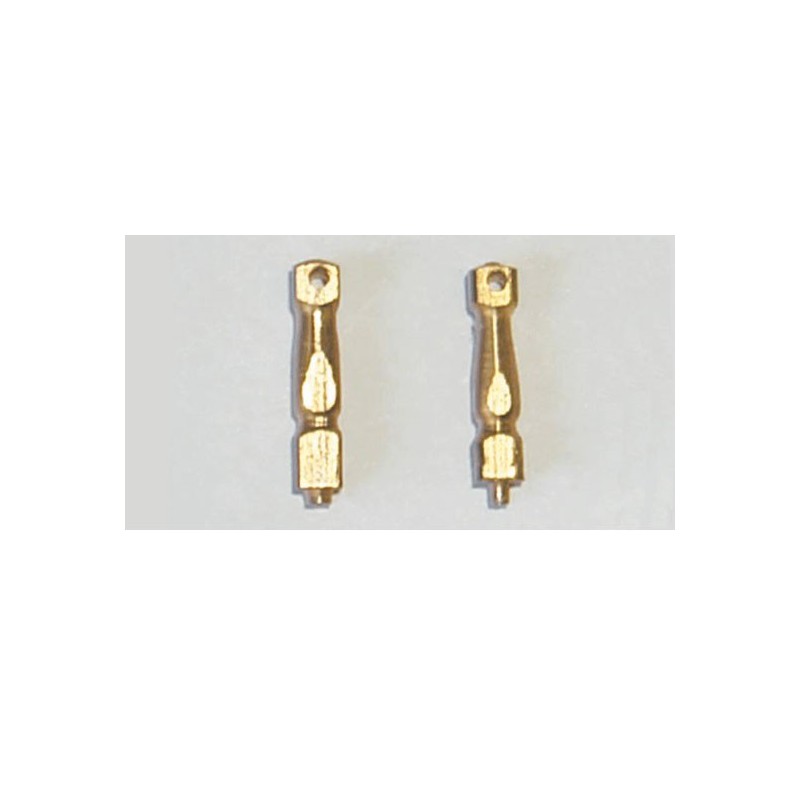 Brass column boosted brass booth 2.5x12mm | Scientific-MHD