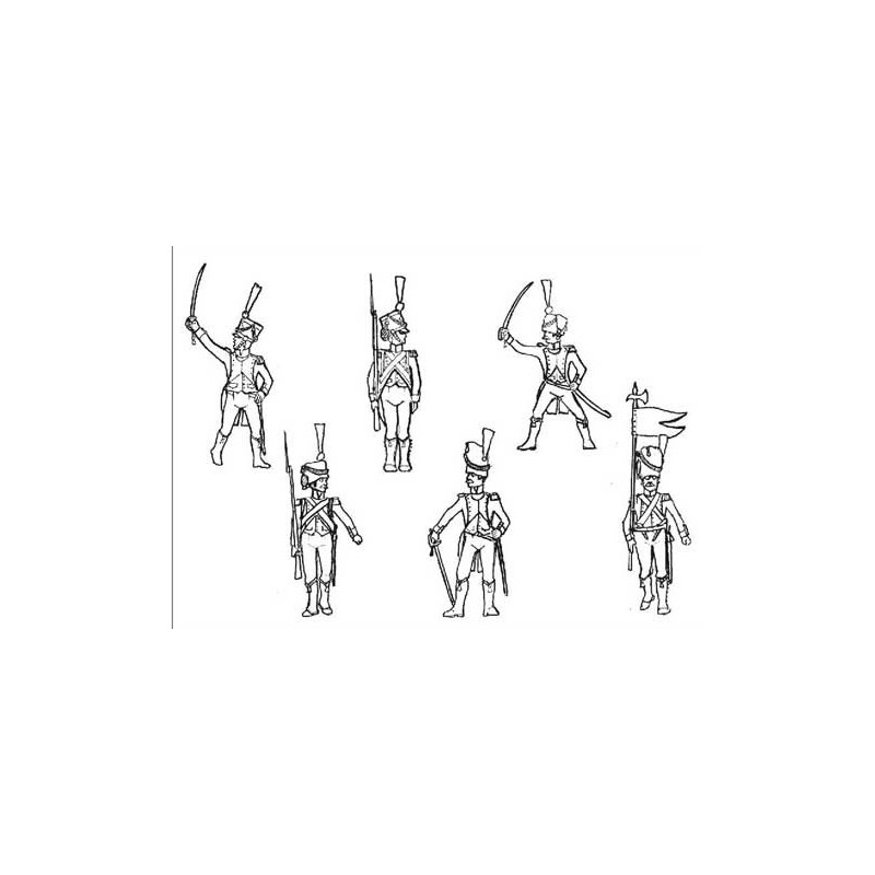 French command figurine 1/32 | Scientific-MHD