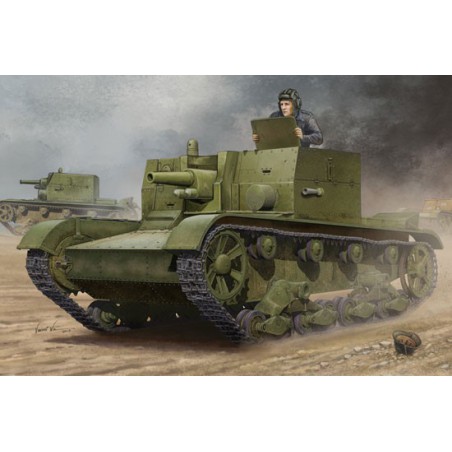 SOVIET AT-1 SPG 1/35 plastic tank model | Scientific-MHD SOVIET AT-1 SPG 1/35 plastic tank model | Scientific-MHD