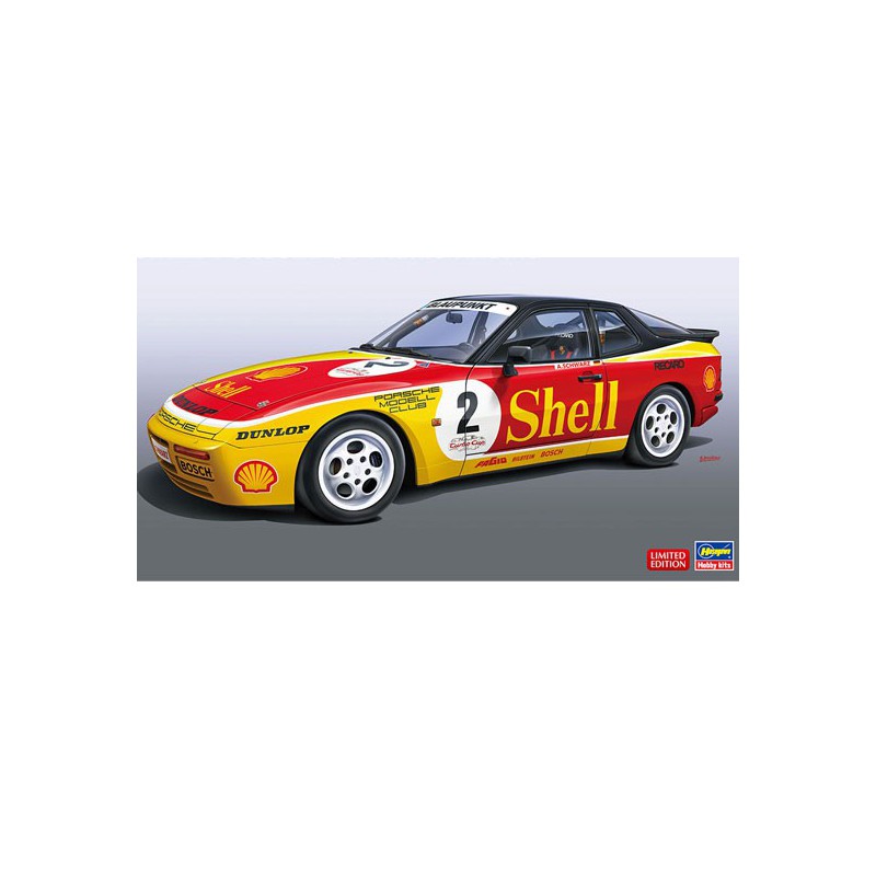 Shell Porsche 944 Turbo Racing 1/24 plastic car cover | Scientific-MHD